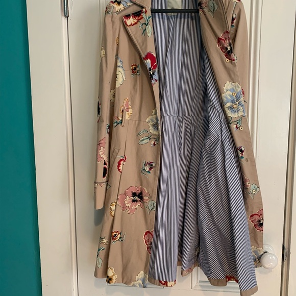 Elevenses statement trench coat with corset back size 12 - Picture 6 of 8